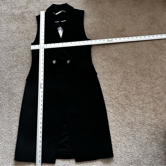 White House Black Market Double Breasted Vest Dress - Picture 9 of 11